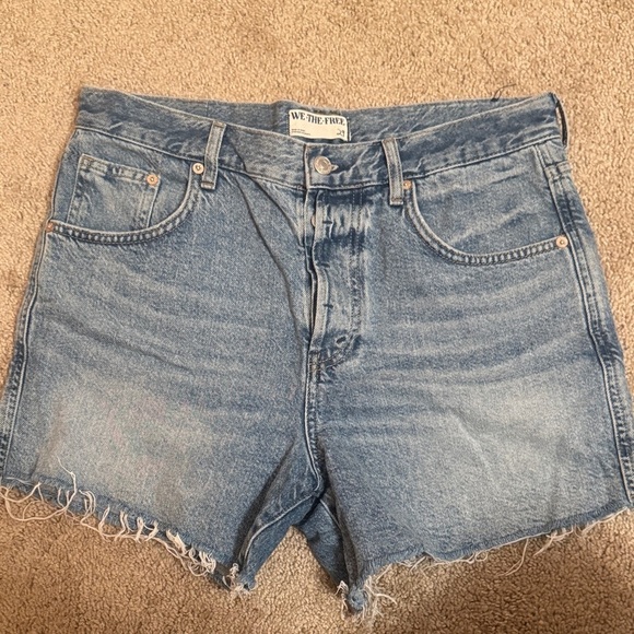 We The Free Pants - Free people high rise Frayed Shorts